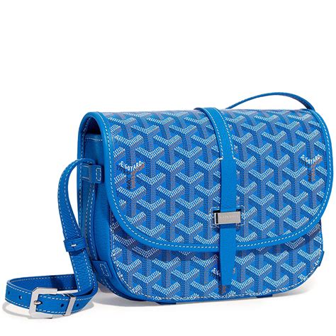 blue Goyard bag